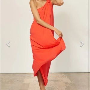 Mara Hoffman Swim Camilla One Shoulder Dress